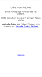 Mobile Screenshot of akita-zuechter.de